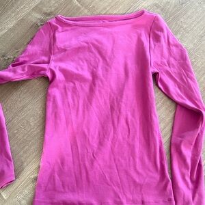 Old Navy Fuchsia Long Sleeve Top